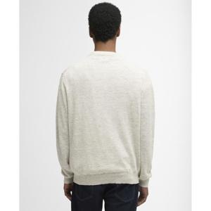 Barbour Flaxby Linen Blend Crew Neck